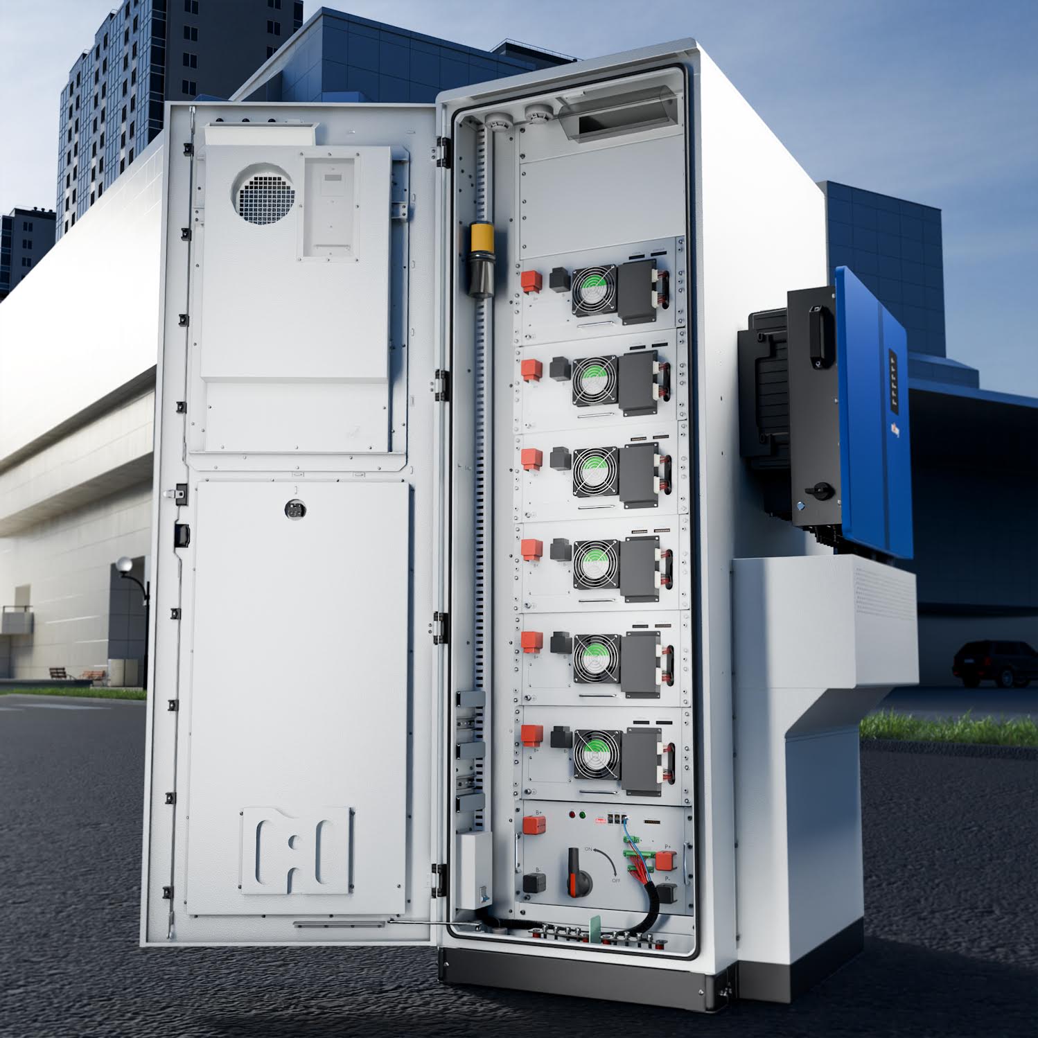 Sistemul industrial de stocare a energiei nJoy Ceres
